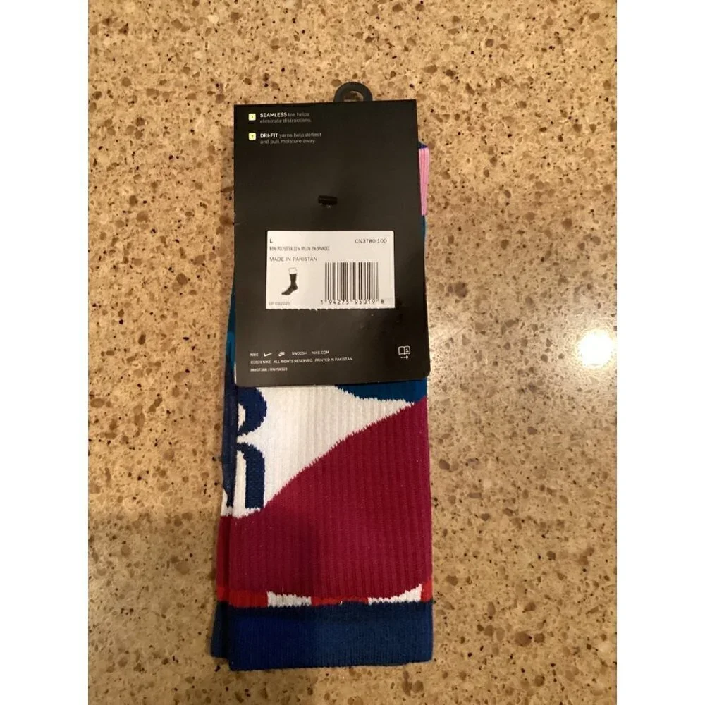 NIKE SB X parra USA olymplc federation kit men’s dri fit sock size: 8-12…